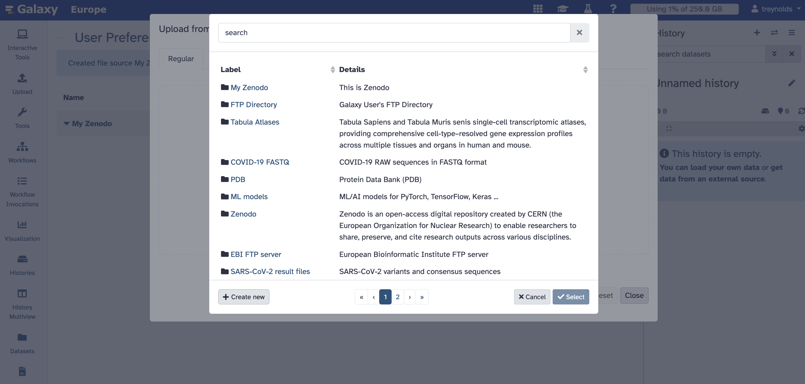 Browse Remote Files.