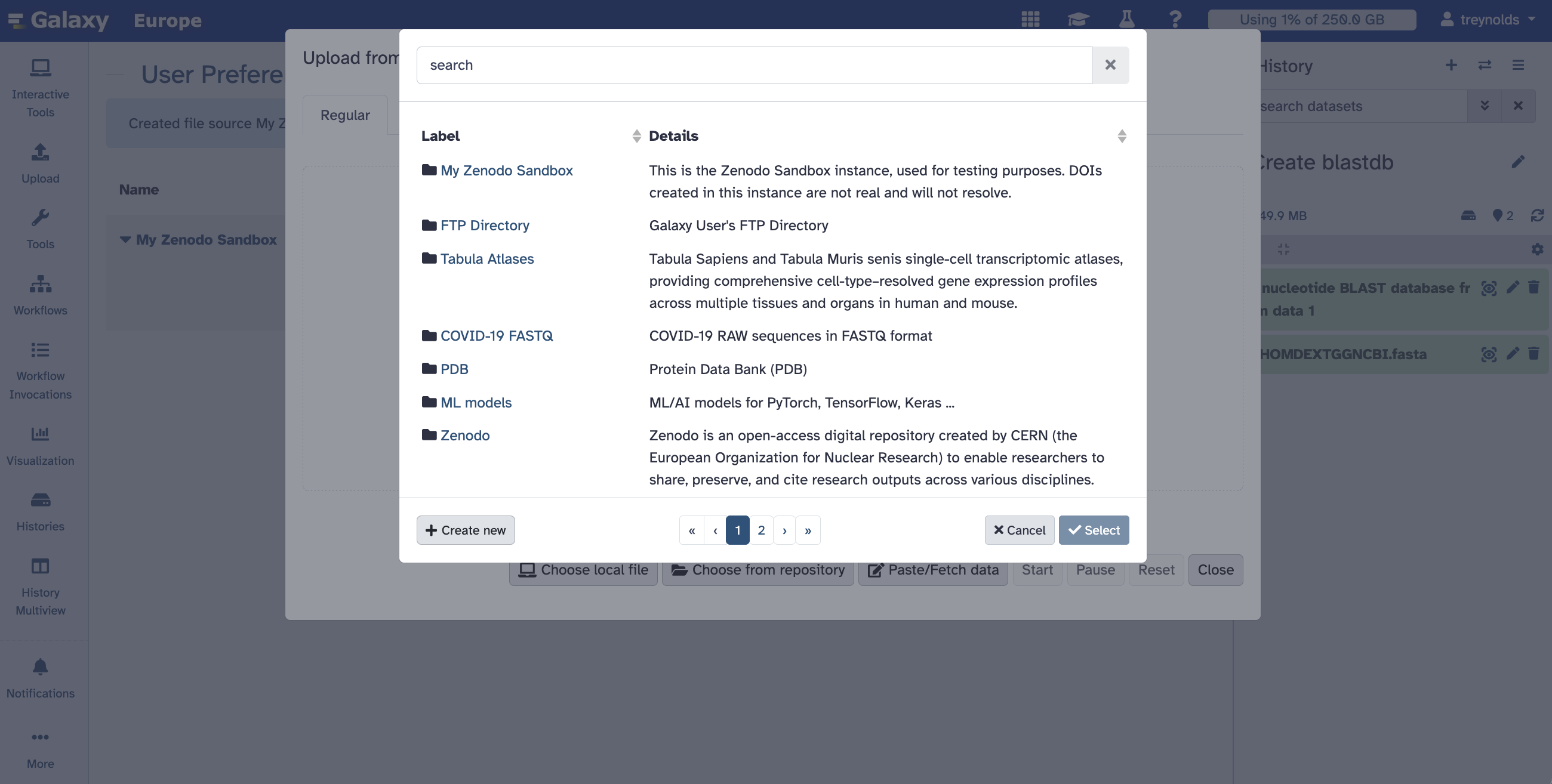 Browse Remote Files.