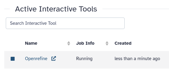 Olympics dataset as a table in OpenRefine. 