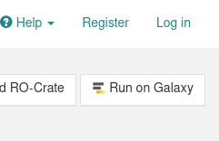 screenshot of workflowhub. 